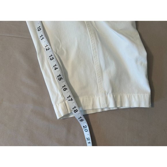Women's Coldwater Creek Natural Fit White Capri Pants Size 16 Petite - Picture 8 of 10
